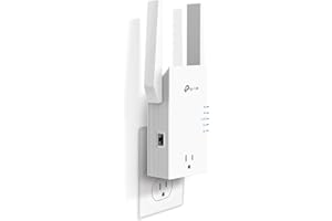 TP-Link AX3000 WiFi 6 Range Extender with Smart Plug Passthrough (RE765X) – Dual-Band WiFi Booster with Ethernet Port, Covers