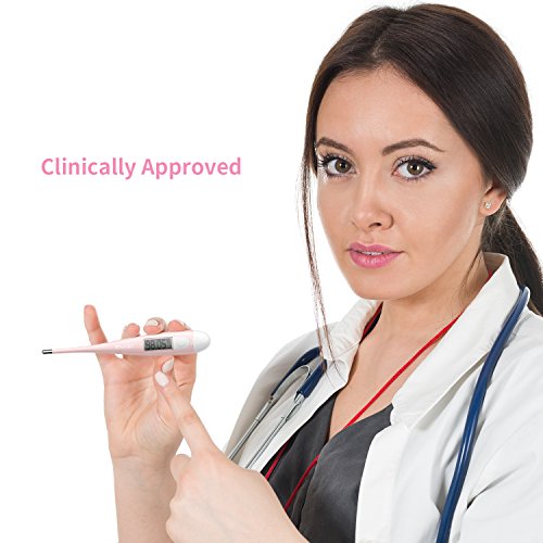 Basal Thermometer by Emay, Clinical BBT Accurate 1/100th Degree, Basal Body Temperature Thermometer For Natural Family Planning