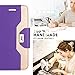 Galaxy S7 Edge Case, FYY Premium PU Leather Wallet Case with Cosmetic Mirror and Bow-knot Strap for Samsung Galaxy S7 Edge Purple & Gold