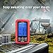 Veken Wireless Digital BBQ Meat Thermometer, Remote Cooking Food Grill Thermometer with Dual Probes for Grilling, Upgraded Oven Smoker Thermometer Kitchen Tools, Battery Included (230 Feet), Red