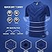 Akilex Men's Running Dry Fit T-Shirt Athletic Outdoor Short Sleeve Comfortable Top