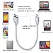 iSeekerKit Short USB 3.0 Type-C to Micro-B Data Cable 1ft Compatible Chromebook Pixel to Connect Toshiba Canvio, WD Elements, Seagate Expansion External Hard Drive
