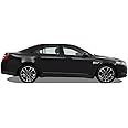 SlickMod Chrome Delete Blackout Vinyl Overlay for 2010-2019 Ford Taurus Window Trim (Gloss Black)