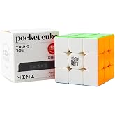 Cuberspeed YJ Pocket Cube 3x3 Speed Cube Compact 50mm 3x3x3 mini Magic Cube for Single Hand Solve Cube