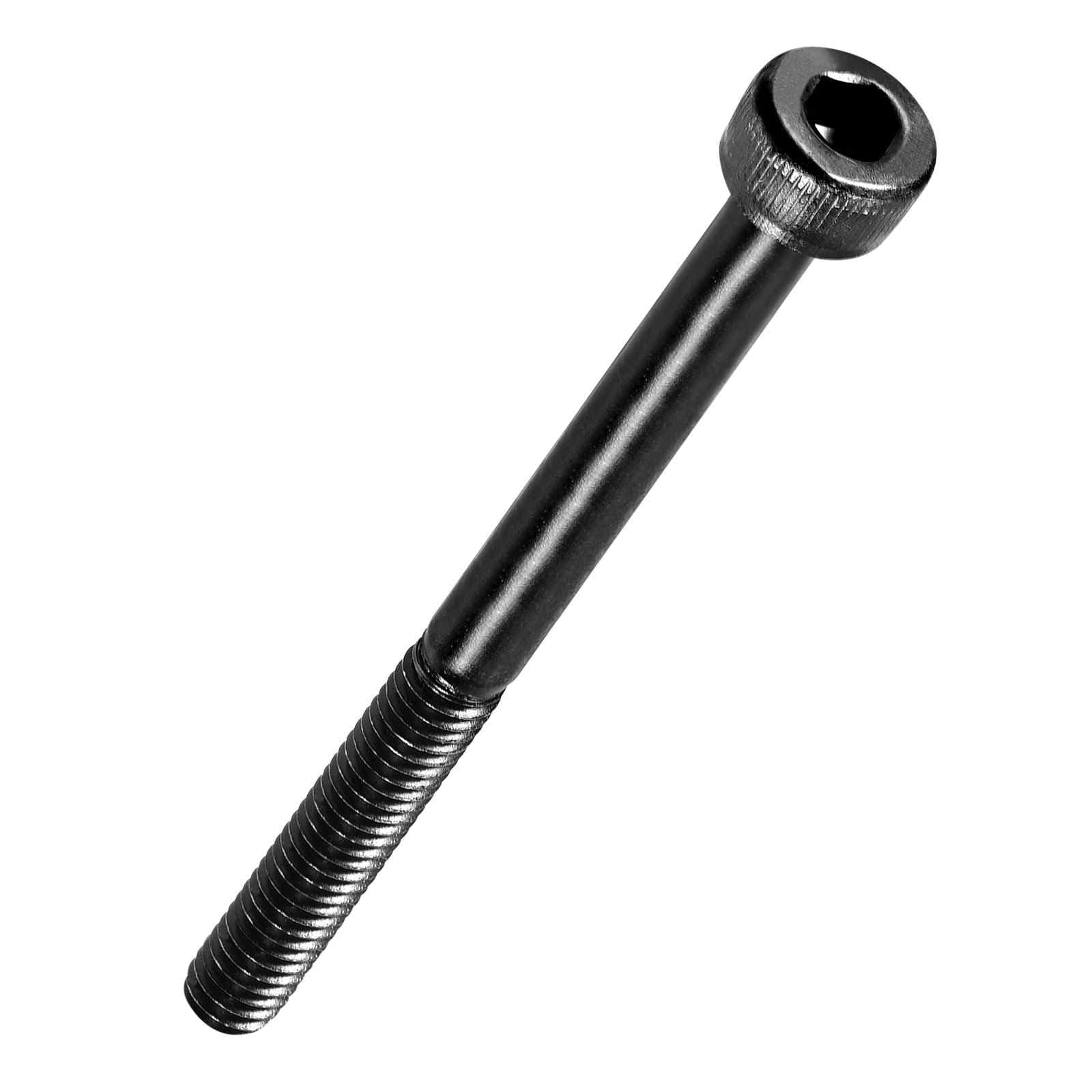 Kozelo 30pcs Socket Head Cap Screws - [M4-0.7 x 50mm] Alloy Steel Black Oxide Grade 12.9 Internal Hex Screw Full Thread for Industrial & Machinery Use, Black — image 1
