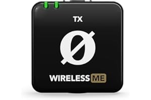 RØDE Wireless ME TX Ultra-Compact Wireless Transmitter with Built-in Microphone, GainAssist Technology and Over 100 m Range f