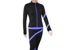 NY2 SPORTSWEAR Figure Skating Polartec Polar Fleece Spiral Jacket - Child Sizes