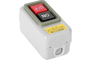 Interrupteur Push Button Switch 240v 30 Amp Switch Self Locking 3P On Off Power Push Button Switch AC 220V 380V BS211B