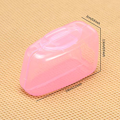 Senkary 20 Pieces Toothbrush Head Cover Toothbrush Cap Toothbrush Head Protector Holder Toothbrush Protective Case for Travel or Home, 5 Colors