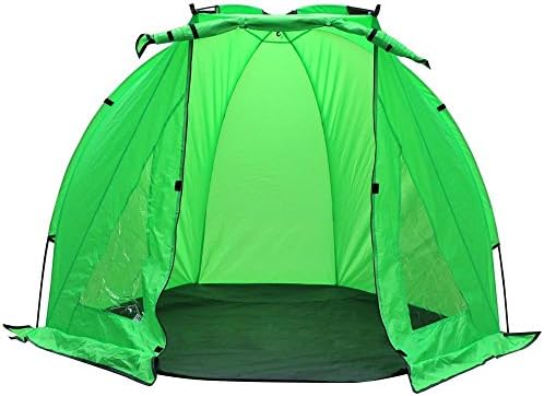 Popamazing Automatic Dome Tent Canopy Camping Family Tent Waterproof Portable Tent 3-4 Person Outdoor (Green)