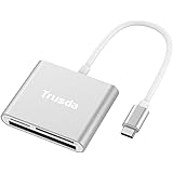 USB-C Card Reader Trusda Aluminum Superspeed USB 3.1 Multi-In-1 Memory Card Reader for SD,CF,MicroSD and more