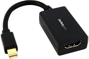 StarTech.com Mini DisplayPort to HDMI Adapter – 1080p – Passive – Thunderbolt to HDMI Monitor Adapter – Mini DP Converter