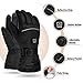 LUWATT Heated Gloves, Battery Powered 3 Temperature Settings Electric Heat Gloves for Men Women for Sports Outdoors Climb Hiking Skiing and Winter Handwarmer