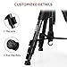 ESDDI UPDATED Camera Tripod 67''/170cm Lightweight Portable Travel Tripod for Camera with Phone Holder and Quick Release Plate for Canon Nikon Sony Samsung Olympus with Carrying Bag Load Capacity 11lb