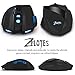 KINGTOP Wireless Gaming Mouse Rechargeable 2.4G Professional Computer Optical Game Mice with Adjustable 2500DPI for Gamer PC Laptop Desktop Notebookthumb 1