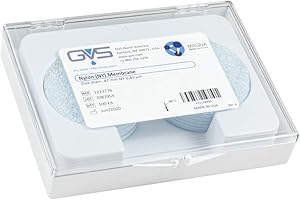 Maine 1213776 Nylon Membrane Filters Disks, 0.45 Micron Pore Size, 47mm Diameter (Pack of 100)