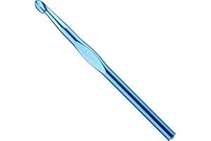 IUUIDU 7/9mm Aluminum Crochet Hook, Smooth Crochet Needles, Knitting Needles for Yarn Craft, Great Handmade DIY Present for Friends, Random Color