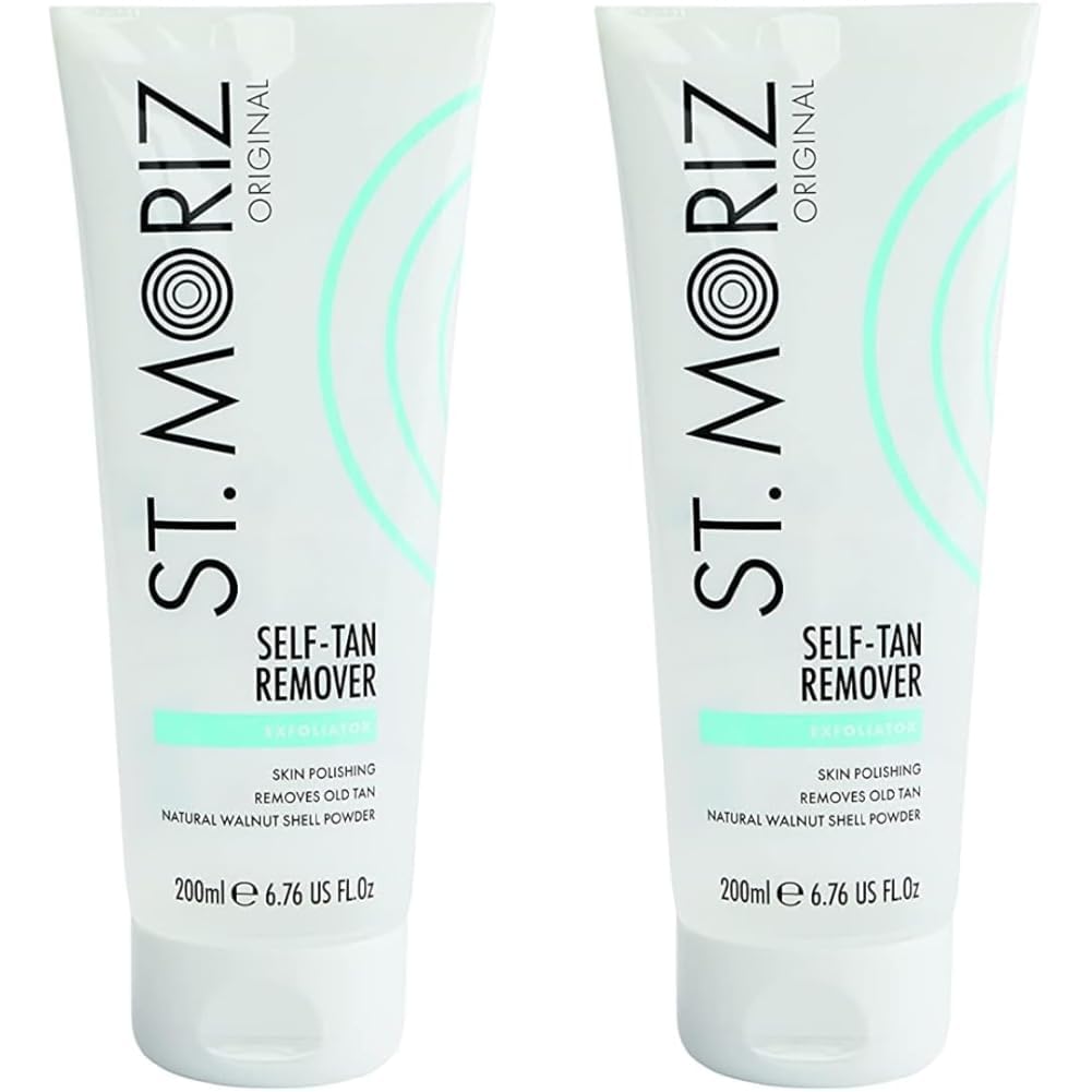 St Moriz Original Self Tan Remover Scrub | Exfoliating Fake Tan Remover Scrub | Removes Old Faded Fake Tan | Skin Polishing Body Scrub | Vegan | Dermatologically Tested | Cruelty Free | 200ml