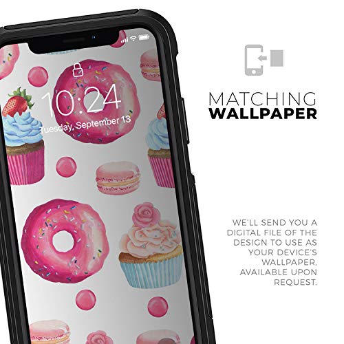Yummy Galore Bakery Treats - Skin Decal Kit for The iPhone 7 or iPhone 8 OtterBox Symmetry Case