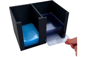 EnderToys CardCare Lite (Black) - Toploader Dispenser - Penny Sleeve Holder