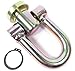 Heavy Duty Steel Bumper Swivel Recovery Point Tow Shackle by Terrafirma (TFSRP)