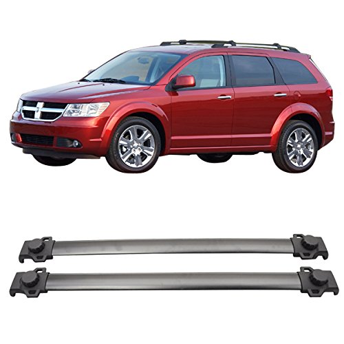 20092017 Dodge Journey OE Style Roof Rack Cross Bar Crossbar Black ABS