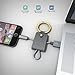 dodocool Lightning Cable with Keychain 2-in-1 Lightning to USB Cable [Apple MFi Certified] 0.51ft for iPhone 8/8 Plus/X/7/7 Plus/6s/6s Plus/6 Plus/6/5s/iPad/iPod
