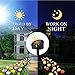 CCJK Solar Flower Lights, Outdoor Decorative Rose Flowers LED Lights,3 Pack Waterproof Solar Stake Lights with 6 Roses Flowers for Garden Yard Patio Lawn Decoration (White, Pink and Yellow)