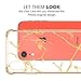 Marble iPhone Xr Case Cover, Ansiwee Crystal Clear Shock Absorption Soft TPU Bumper Hard Marble Pattern Designer Hybrid Protective Phone Case for Apple iPhone Xr 6.1