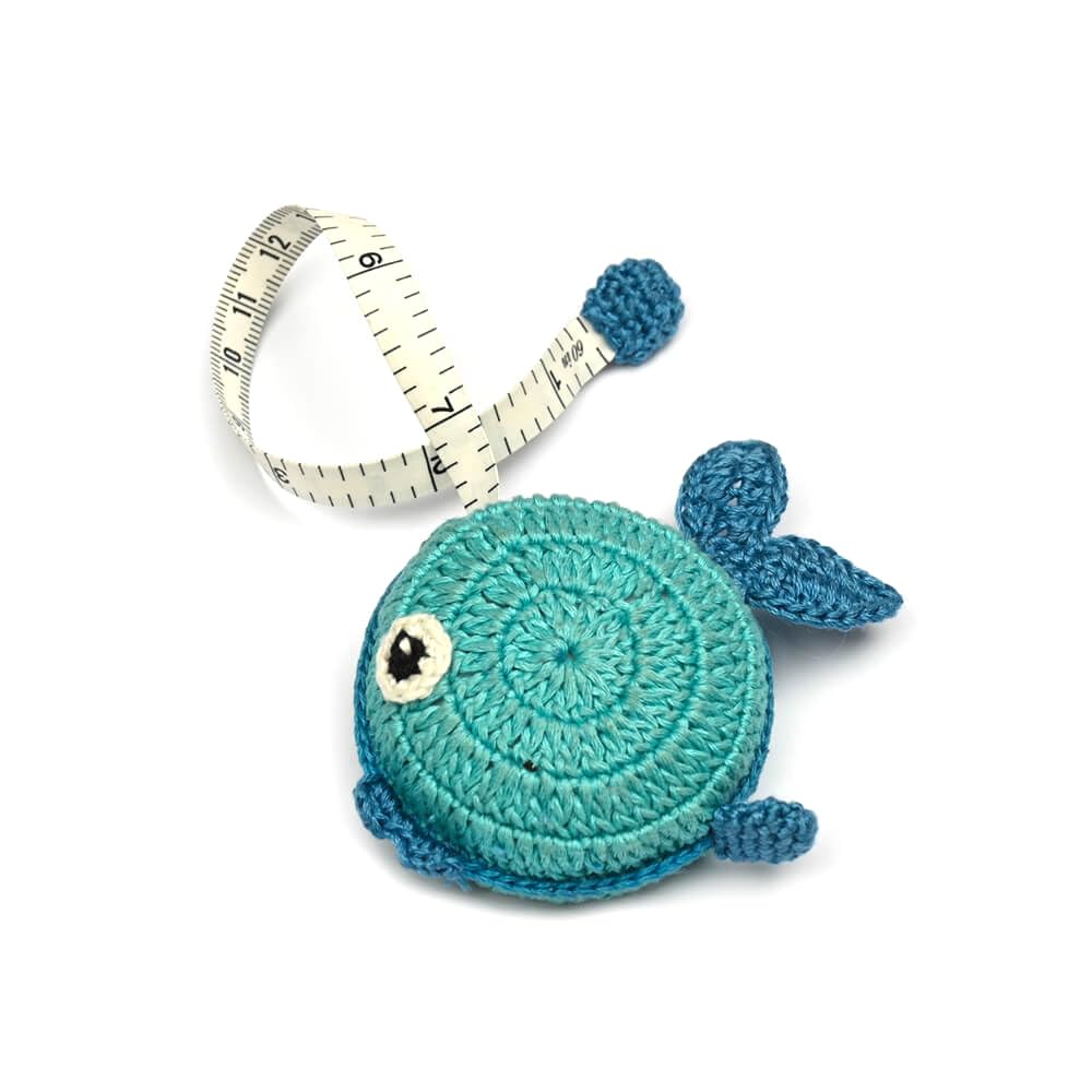 Lantern Moon - Lantern Moon Blue Fish Measure Tape - 1 Piece
