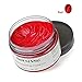 Washable Temporary Hair Color Creme, Hairstyle Color Pomade, Instant Hair Wax Dye Styling Cream Mud, Hair Pomades for Party, Cosplay, Nightclub, Masquerade, Halloween (Red)