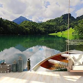 Wall Mural Landscape Removable Wallpaper Wall Sticker for Bedroom Living Room - 66x96 inches