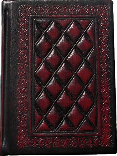 Coffee Large Leather Journal,A Refillable Leather Journal (Binder Journal), Large Leather Notebook, Extra Large Journal is a Leather Refillable Journal (Refillable Notebook) (Wine Red) Office Product