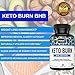 Premium Keto Diet Pills - Advanced Keto Burn BHB - Boost Energy & Focus, Manage Cravings, Support Metabolism - Exogenous Ketones Supplement for Women and Men - 60 Capsules