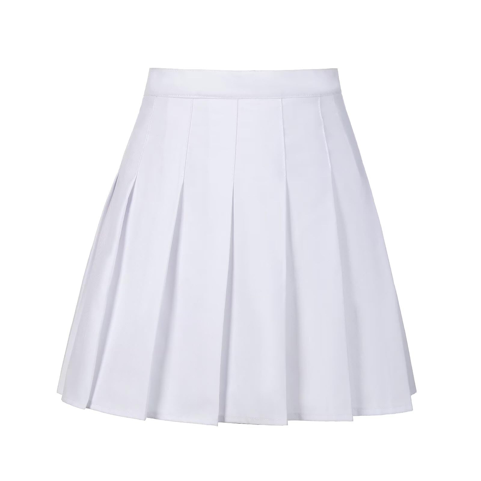 Kids Tennis Pleated Skirts White Mini School