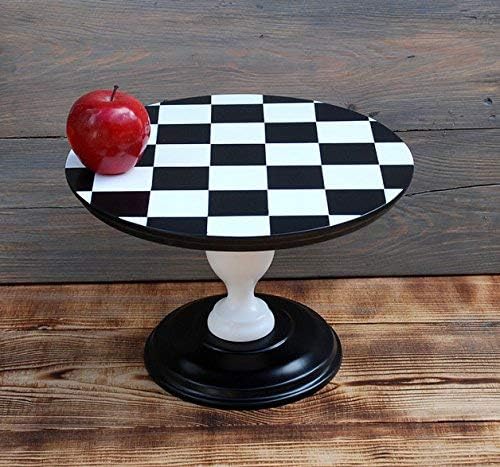 12" inch Wooden white cake stand,cake pedestal,Personalized Wedding Cake Stand,Rustic Cake Stand,Custom Cake Stand,Rustic Wedding,pedestal
