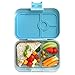 YUMBOX Panino(Liberty Blue) Leakproof Bento Lunch Box Container for Kids & Adults; Bento-style lunch box offers Durable, Leak-proof, On-the-go Meal and Snack Packing
