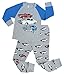 shelry Boys Cars Pajamas Children Christmas PJs 100% Cotton Size 6 Years