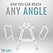 Angle Ruler Angleizer Template Tool-Upgraded Stainless Steel Multi Measuring Tool for handymen, Carpenters, Craftsmen, Tilers and DIYers-GREAT GIFT: Includes Bonus Carpenter Pencil and Protective Bag.