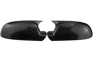 Carbon Side Wing Mirror Cover Compatible For Or Audi A4 S4 RS4 B8.5 A5 S5 2011-2015 Add On Side Rear View Mirror Cap Cover Ca