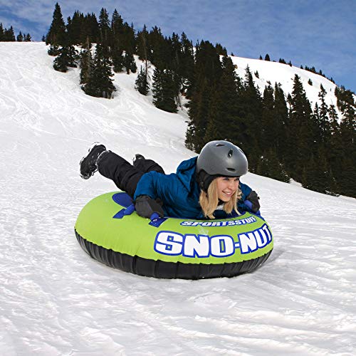 Sportsstuff Inflatable 48-Inch Sno-Nut Snow Tube with Foam Handles (2 Pack)
