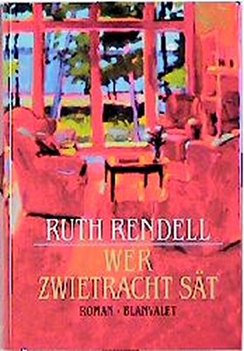 Wer Zwietracht Sat Amazon De Rendell Ruth Bucher