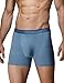 Separatec Men's Separate Pouch Fast Dry Stylish Stripe Trunks