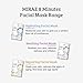 MIRAE Beauty 8 Minutes Brightening Facial Sheet Mask - Hypoallergenic Essence that Lightens Uneven Skin Tone for Radiant Looking Hydrated Skin