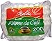 Melitta Basket Coffee Filters, Jr. White, 200 Count