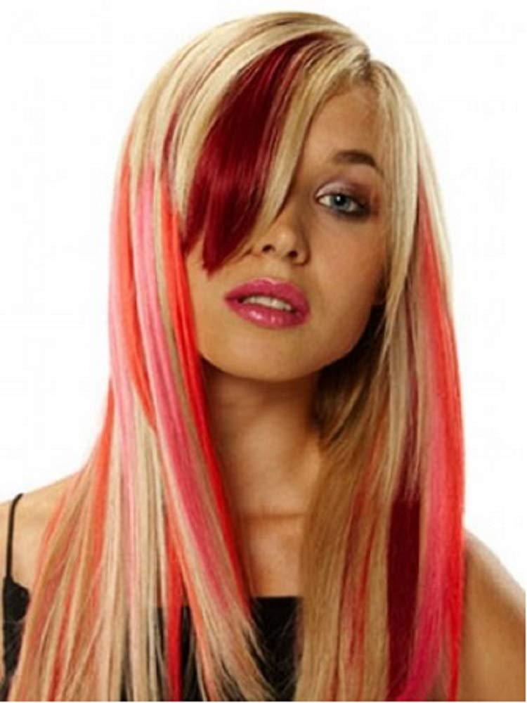 Amazon Com Easihair 16 Easilites Clip Human Hair Highlight