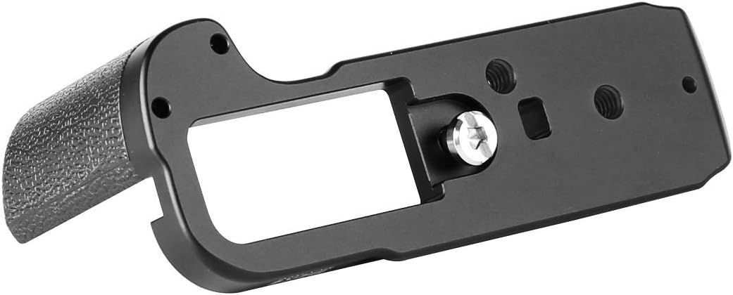 Meike MK-X100FG Quick Release L Plate Hand Grip Bracket Metal Base Compatible with Fujifilm, Black - Image 3