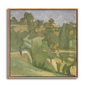 Framed Canvas Wall Art Metaphysical Still Life with Triangle by Giorgio Mordian Canvas Prints Home Artwork Decoration for Living Room,Bedroom - 24x24 inches