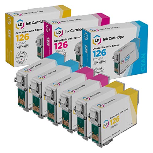 LD Products Remanufactured Ink Cartridge Replacement for Epson 127