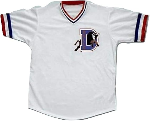 Ebby Calvin 'Nuke' LaLoosh 37 Durham Baseball Jersey Stitch Sewn New Shirt | Amazon.com